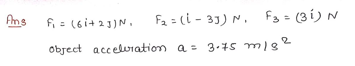 Physics homework question answer, step 1, image 1